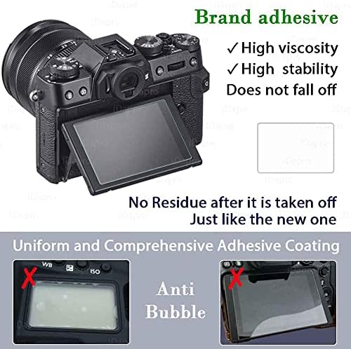 מגן מסך idapro עבור Nikon Z8 Z 8 Z9 Z 9 + מסך עליון [2 + 2 חבילה] זכוכית מחוסמת התקנה קלה